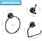 Stainless Steel Towel Ring & Toilet Paper Holder Set